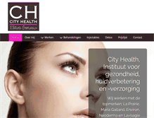 Tablet Screenshot of cityhealth.nl